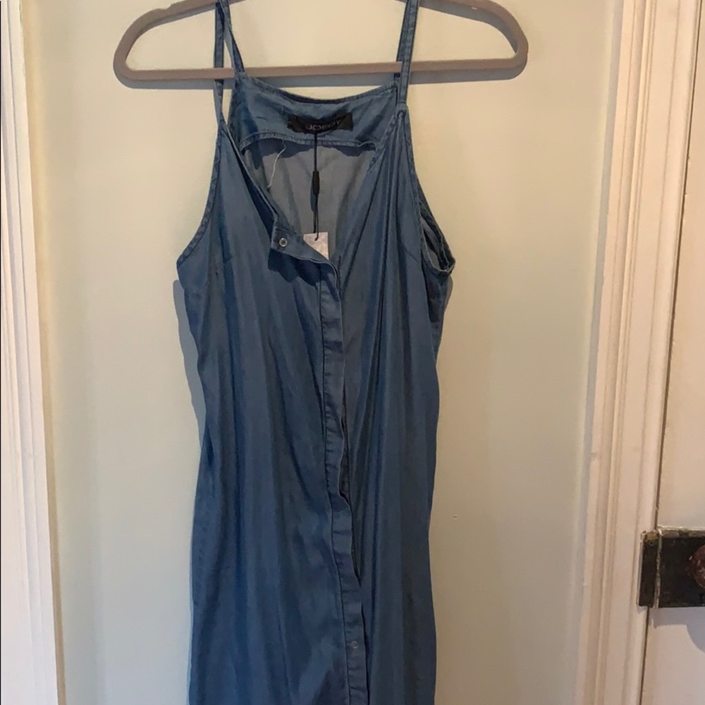 Denim dress, still has tags, never worn